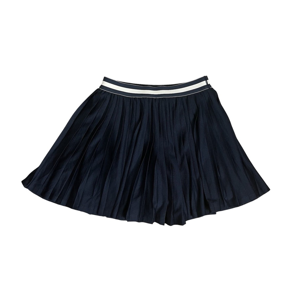 Wilson Limitless TENNIS SKIRT Size M Blue pleated Attached Shortie